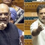 সংসদে দাঁড়িয়ে কু-কথা কেন? অমিত শাহকে তোপ রাহুলের