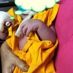 বারুইপুর হাসপাতালের বাগানে পড়ে সদ্যজাত এক শিশু কন্যা