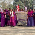 আশা কর্মীদের উপর পুলিশের নির্যাতনের প্রতিবাদে জয়নগরে ধিক্কার দিবস পালন