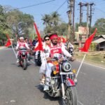 করিমপুরে রেল সংযোগের দাবিতে বাইক র্যালিতে উত্তাল সীমান্ত এলাকা