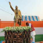 নেতাজী জন্মজয়ন্তীতে ইন্দাসে পূর্ণাবয়ব মূর্তি স্থাপন, তৃণমূল কংগ্রেসের উদ্যোগে