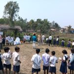 আন্তর্জাতিক মাতৃভাষা দিবস উদযাপনে জি-প্লটের আদিবাসী শিশুরা 