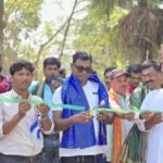 কুলতলির বিধায়কের উপস্থিতিতে ঢালাই রাস্তার কাজের সূচনা হলো নলগোড়ায়