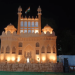 বহরমপুরে লাল কেল্লার থিমে জমজমাট ঈদ উদযাপন