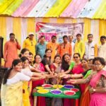 বড়জোড়া কলেজে বর্ণিল আয়োজনে পালন হল বসন্ত উৎসব