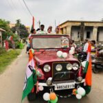 তীব্র গরমকে উপেক্ষা করে প্রচারে ঝড় তুললেন সপ্তগ্রামের তৃণমূল প্রার্থী বিদেশ বসু