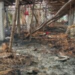 কুলতলীতে রাজনৈতিক প্রতিহিংসার জেরে অগ্নিসংযোগ