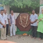 বর্ধমান সিএমএস উচ্চ বিদ্যালয়-এর সামনে নজরুল জন্ম দিবস পালিত