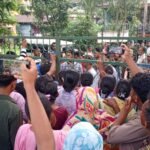 ডুয়ার্সে হাতির হামলায় যুবক নিহত, মৃতদেহ নিয়ে বিক্ষোভ বন অফিস ঘেরাও