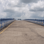 পাথরপ্রতিমার ফেরিঘাট ব্রিজে ভয়াবহ দুর্ঘটনা, মৃত ২, আহত ২