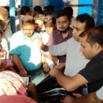 বর্ষায় ক্ষতিগ্রস্তদের পাশে সামশেরগঞ্জের বিধায়ক নুর আলম